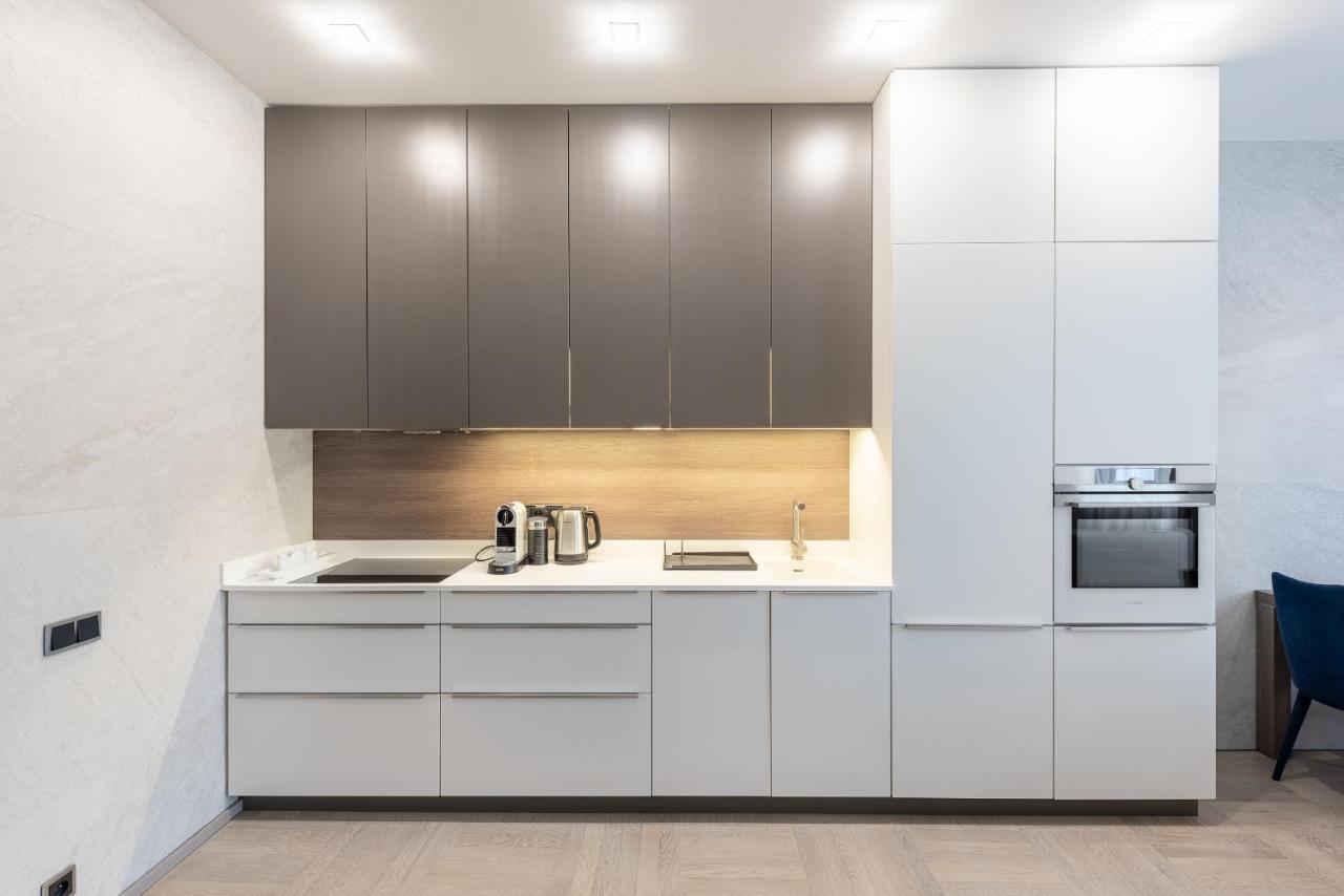 New Luxury Apt With Ac&Parking In The Center Of Prague Apartment Exterior foto